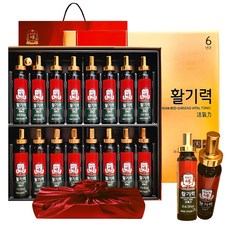 정관장 6년근 홍삼정 활기력 16세트(홍삼농축액 비타민 함량) 320g 가정의달 추석 명절 부모님 여행 선물세트 1개, 320ml, 1세트