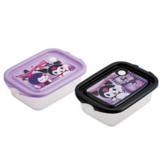 스케이터 산리오 스팀용기 2종 세트 FCN2WAG, BLACK + PURPLE, 1세트