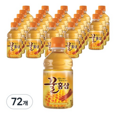 웅진 꿀 홍삼 혼합 음료, 280ml, 504개