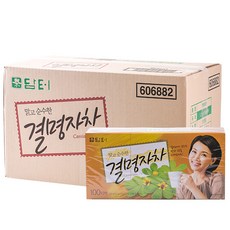 담터-결명자차100T x12, 12개, 100개입
