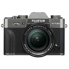 해외1529027 FujifiLM X-T30 MiRRoRless 디지털 카메라 wxf18-55mm F2.8-4.0 R LM OIS lens chaRcoal sil, w XF18-55mm KitBase_Charcoal, 상세 설명 참조0, 상세 설명 참조0