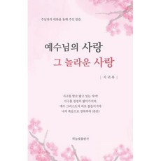 예수님의 사랑 그 놀라운 사랑:주님과의 대화를 통해 주신 말씀, 하늘빛출판사