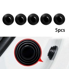 버퍼 실리콘 크래시 충격 스티커 충돌 소음 개 방음 10 범용 방지 자동차 패드 개스킷 문짝, 5pcs, 5개