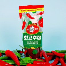 초고추장 수제 초장 최고추장 최고횟집