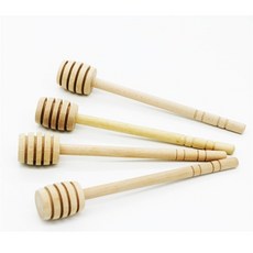 허니디퍼 꿀 티스쿱 머들러 우드 100 pcs 15 cm 교반기 항아리에 대 한 나무