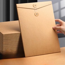 빈티지 크라프트 하도메 서류봉투 A4 세로형, 기본1