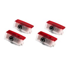Kucehiup 자동차 LED 도어 로고 라이트 그라운드 커티시 도어 라이트 프로젝터 4피스 CLA45 CLA250 E200 E400 C200 쿠페 CLS45 CLS300 CL
