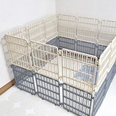 울타리 강아지 애견 실내 조립식 펜스 12P 애견울타리 조립식울타리 실내울타리
