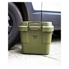 GORDON MILLER 고든밀러 스태킹 트렁크 차박 캠핑 카고박스 30L / 올리브 베이지, 1개
