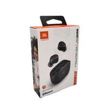 JBL WAVE100 TWS 완전무선 블루투스 이어폰, JBLW100TWSBLK, 블랙