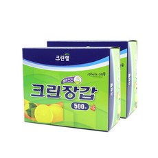 크린랲 크린장갑 500p, 500매, 2개