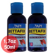 미국 정품 API 베타픽스 50ml 1.7oz 자연성분 베타 물고기 수질 관상어, 2개