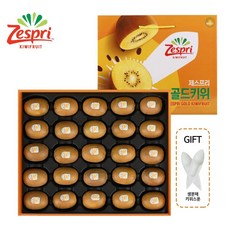 [G] 골드키위 선물세트 25입 총2kg /개당 97g내외 키위스푼포함, 1개