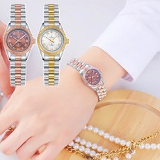 인포벨 탠디 다이아몬드 여성 메탈 손목 시계 TS-303 GOLD RG