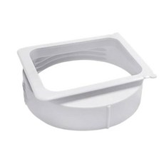 휴대용 에어컨 배기 덕트 인터페이스 파이프 커넥터 액세서리 창 어댑터 150mm, 1개, 1) A 15cm