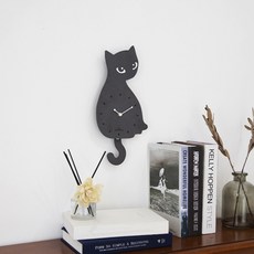 고양이벽시계