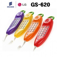 지엔텔 벽걸이전화기 gs-620/색상랜덤 유선 전화기 어린이집 회사 가정용 업소용, 상세페이지 참조