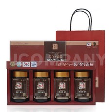 고려 6년근 홍삼정, 240g, 4개