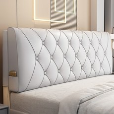 벽가드 침대 헤드쿠션 머리 받침대 프레임 등받이, 180x60x10cm 그레이