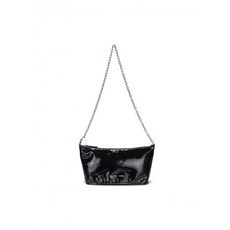 (국내배송) MATIN KIM 마뗑킴 GLOSSY C하이N CANOE BAG IN BLACK