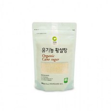 유기농 천연 사탕수수 원당으로 만든 황설탕, 454g, 청정원 유기농 흑설탕1kg