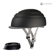 클로스카 푸가 접이식 폴딩 헬멧 - 블랙, 푸가 블랙
