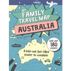 My Family Travel Map - Australia, Lonely Planet