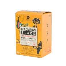 맥널티커피 콜롬비아 블랙 원두커피믹스, 1g, 100개입, 1박스 100개입, 1박스