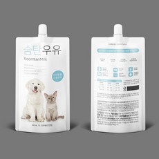 180ml 숨탄우유 국산원유 유산균 펫밀크 면역력높이는 비타민 반려묘 퍼피 우유, 1개
