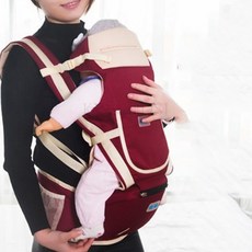 kirahosi 엄마 다용도 아기띠 가벼운 아기 외출용 의자 힙시트캐리어 L 37 +덧신 증정 AB1pubq8, 퍼플 사계절