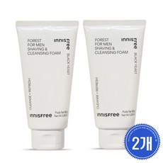 이니스프리 포레스트 포맨 쉐이빙 클렌징폼 1+1, 150ml, 2개