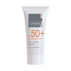 지아자 Ziaja 선 프로텍션 크림 SPF 50+ (안티 링클 크림) 50 ml, 1개