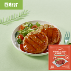 더하닭 닭가슴살 스테이크 핫양념치킨맛, 10개, 100g