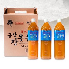  [화인홈쇼핑] 금강 참옻물 옻오르지 않는 옥천 옻물 진액 옻나무, 3개, 1.5L, 1.5L 