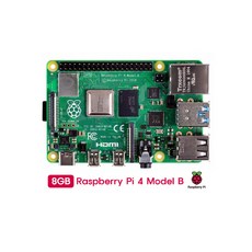 [정품]라즈베리파이4 8GB+방열판(Rassbeery Pi 4 Moedl B)v1.2