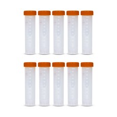 썸잇 케미컬 카샴푸 스탠드형 소분용기 계량 보관 용기 셀프세차용품 50ml, 10개