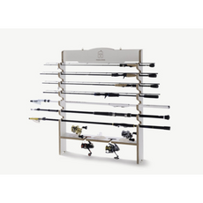  태클베이스 벽걸이형 로드거치대 디어혼 태클리안 릴거치대 겸용, 10P3S2B 