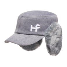힐크릭 여성 골프 모자 (겨울) 2HCHTW8502, LIGHT GRAY