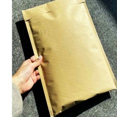 엠비아4 크라프트 뽁뽁이 안전봉투 10P 크라프트지봉투 에어캡안전봉투 크라프트택배봉투 택배뽁뽁이봉투 책포장