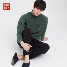남성 잠옷 유니클로 플리스 세트(긴팔잠옷은 겉으로 입을 수 있음) 429933 UNIQLO
