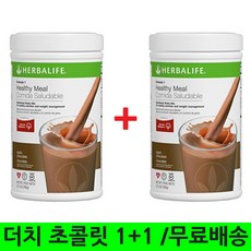 허벌라이프 포뮬라1 쉐이크 더치 초콜릿 750g 1+1, 2통