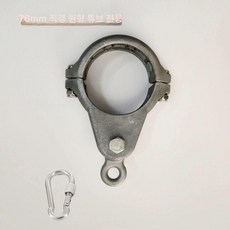 그네베어링 흔들의자 부품 야외 그네, 76mm 후크 포함