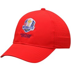 [미국정품] 301449 나이키 골프 캡모자 2020 Ryder Cup Nike Legacy 91 Perforated Performance Adjustable Hat - Black, Red