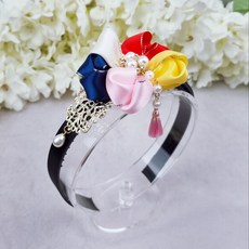 한복머리띠만들기