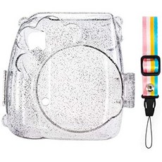 인스탁스 미니9 투명 케이스 T19 Elvam Transparent Camera Case Bag Compatible for Fujifilm Mini 9 Min, Crystal_One Size, 상세 설명 참조0