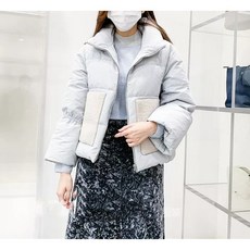 Ystudio포켓 숏 구스다운