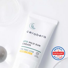 세라베라 아토 마일드 선크림 SPF50+ PA++++ (무기자차 유아 키즈 저자극 안심성분) 50g 1개