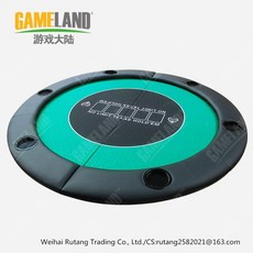 보드 게임 접이식 테이블 매트 홀덤 코인, 1.2m - 녹색 (접이식)
