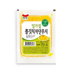 일가집 쫄깃 치자 단무지 200g, 1개