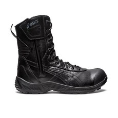  아식스 안전화 하이컷 작업화 안전 작업 현장 부츠 와이드 신발 CP405 끈 지퍼 남성 여성 1273A061 001 블랙 